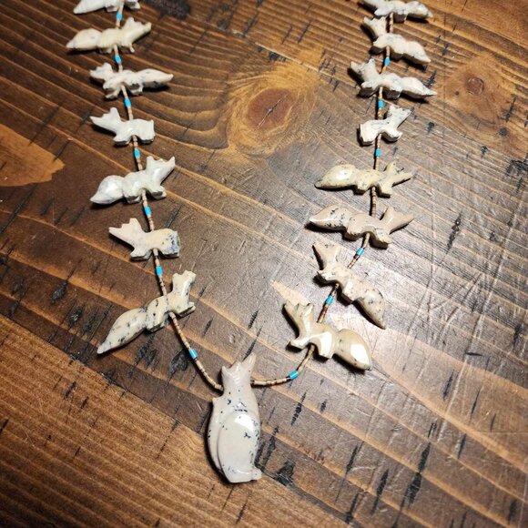 Native American Necklace / Earring Set - Picture 1 of 15